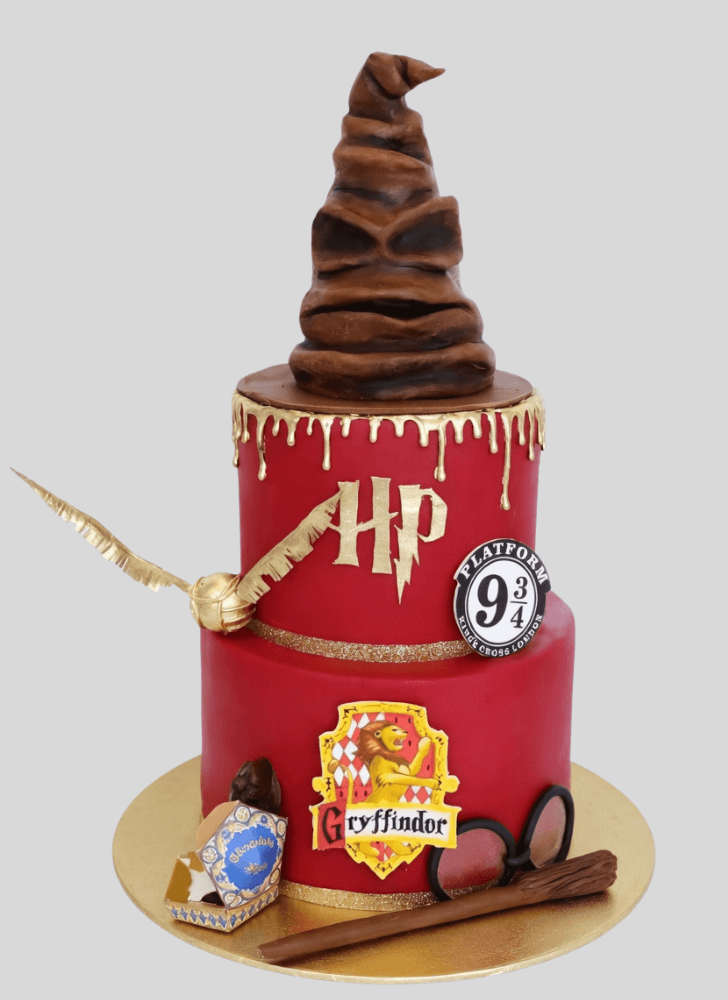 Shapely Sorting Hat Cake