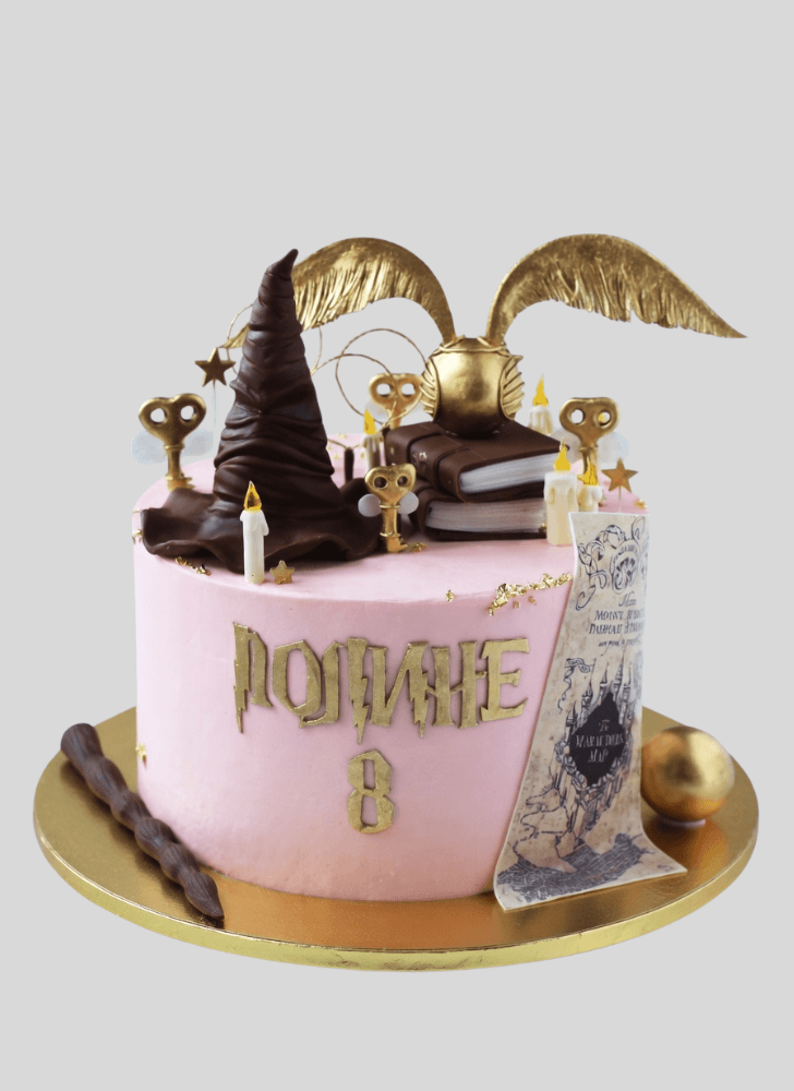 Stunning Sorting Hat Cake