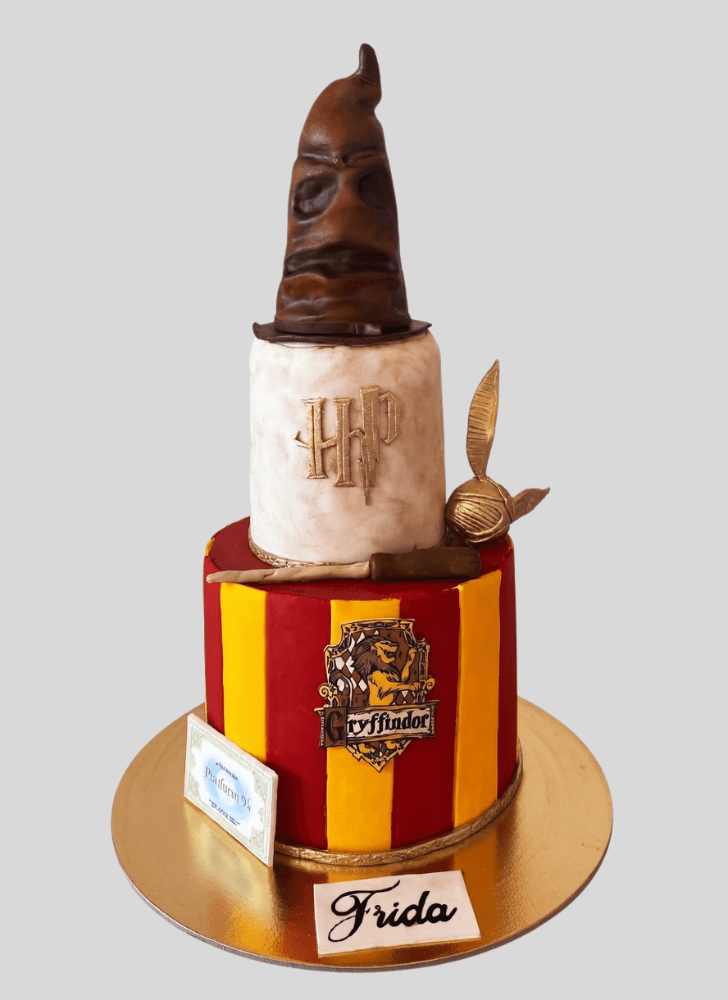 Superb Sorting Hat Cake
