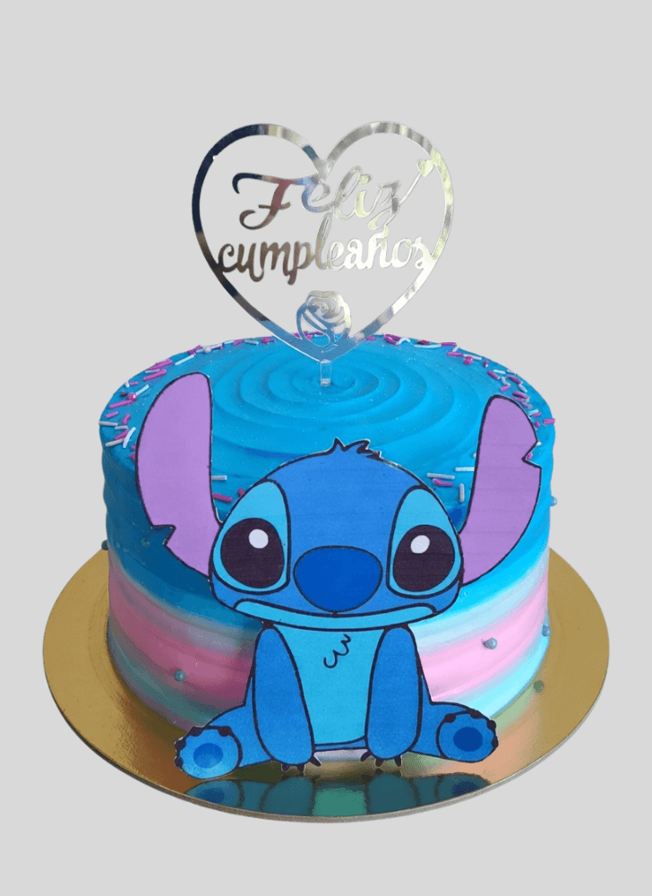 Charming Stitch Cake