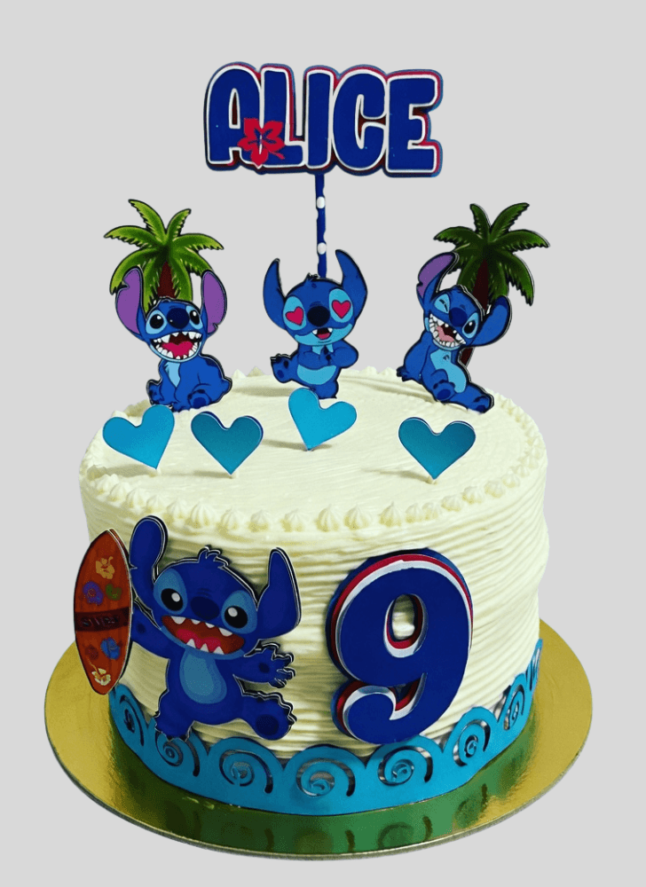 Delightful Stitch Cake