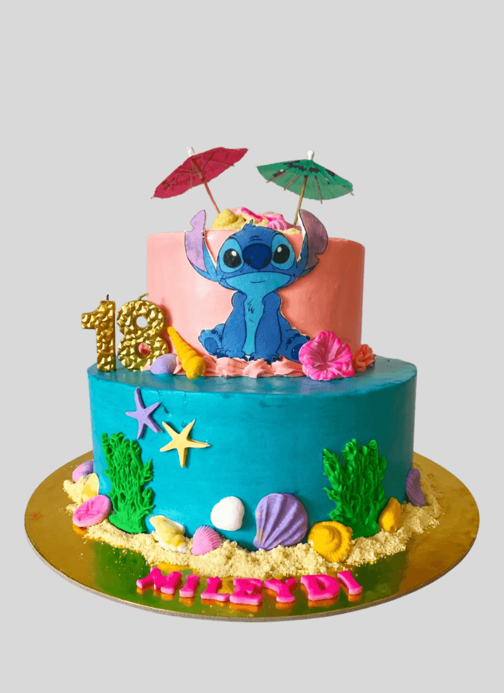 Fetching Stitch Cake