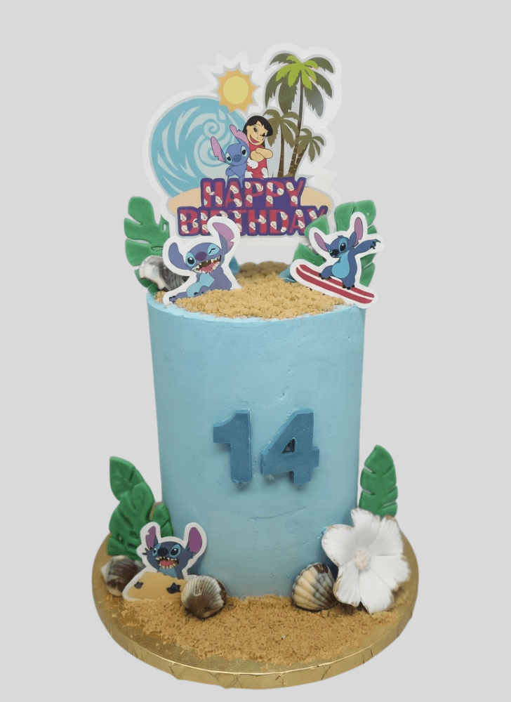 Pretty Stitch Cake