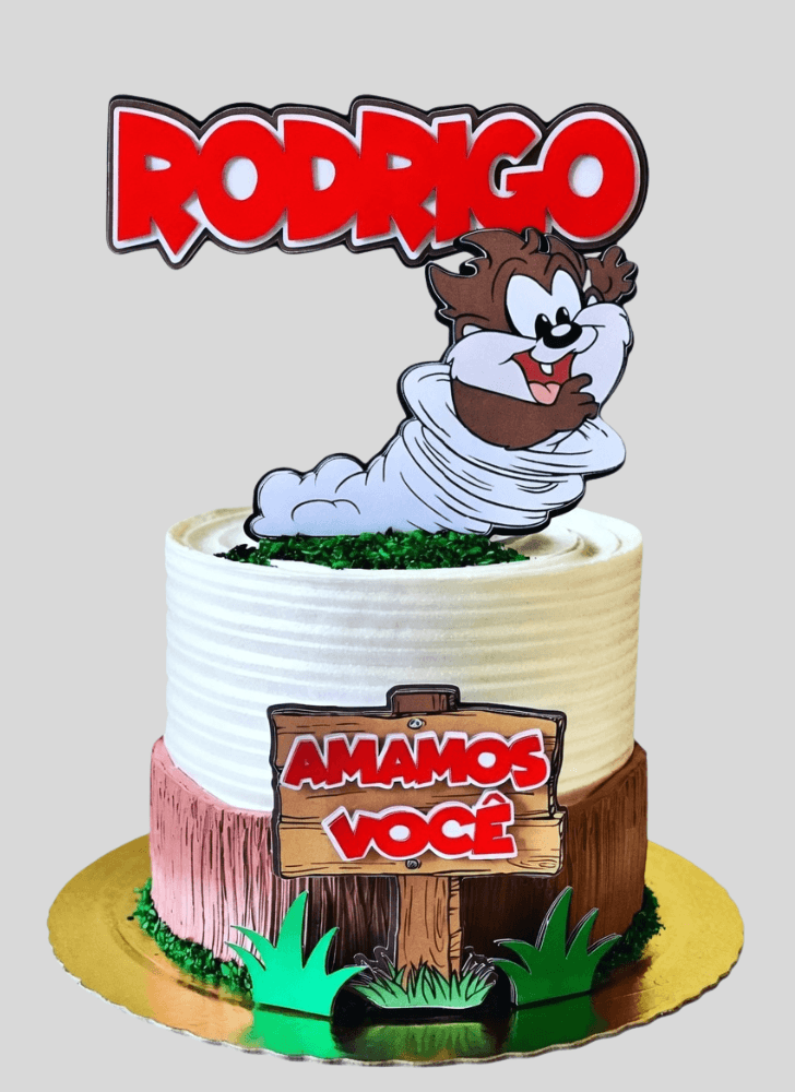 Enthralling Taz Cake