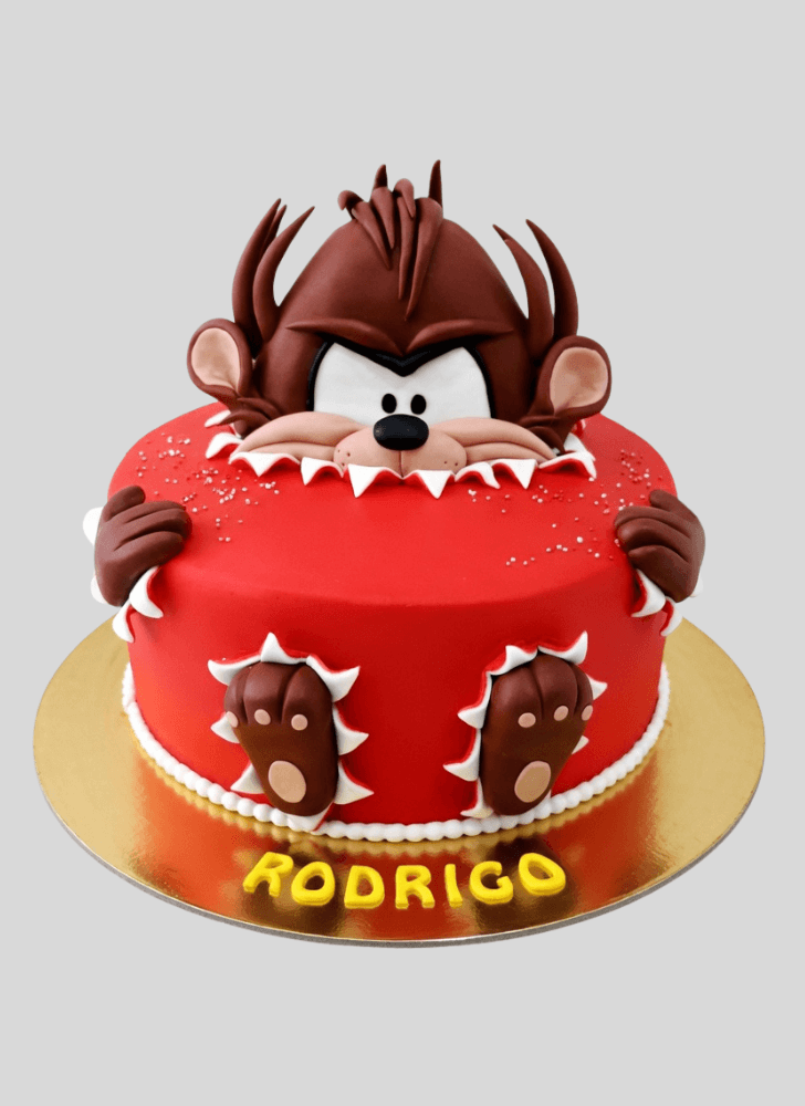 Inviting Taz Cake