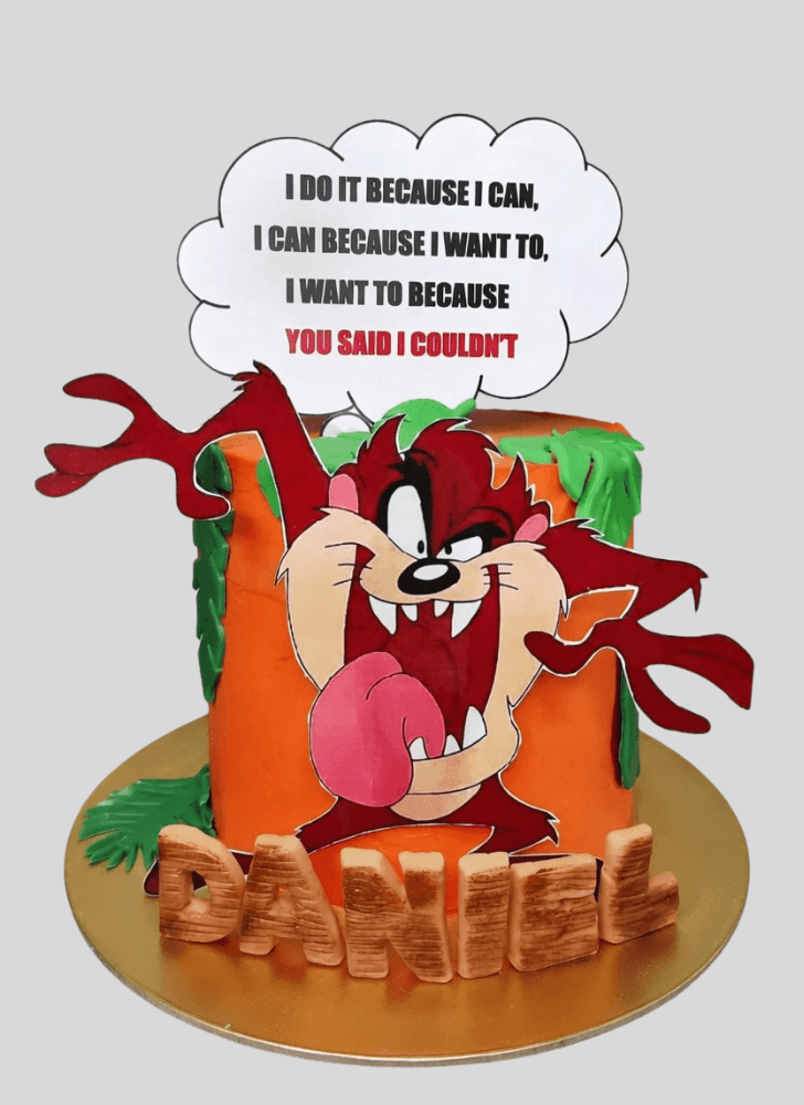 Marvelous Taz Cake