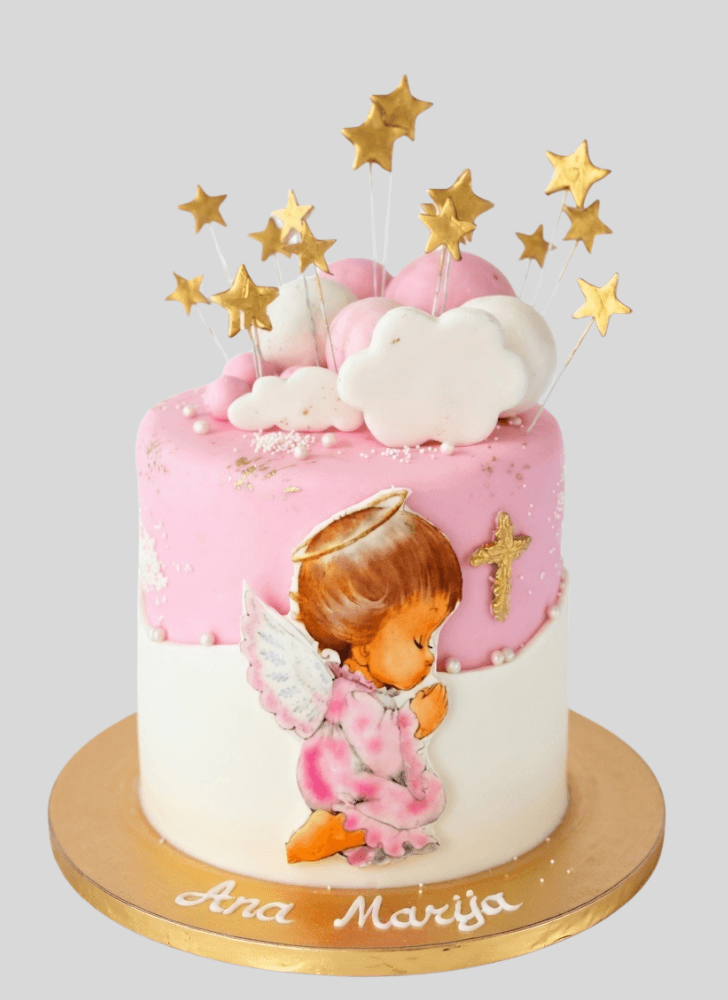 Dazzling Angel Cake
