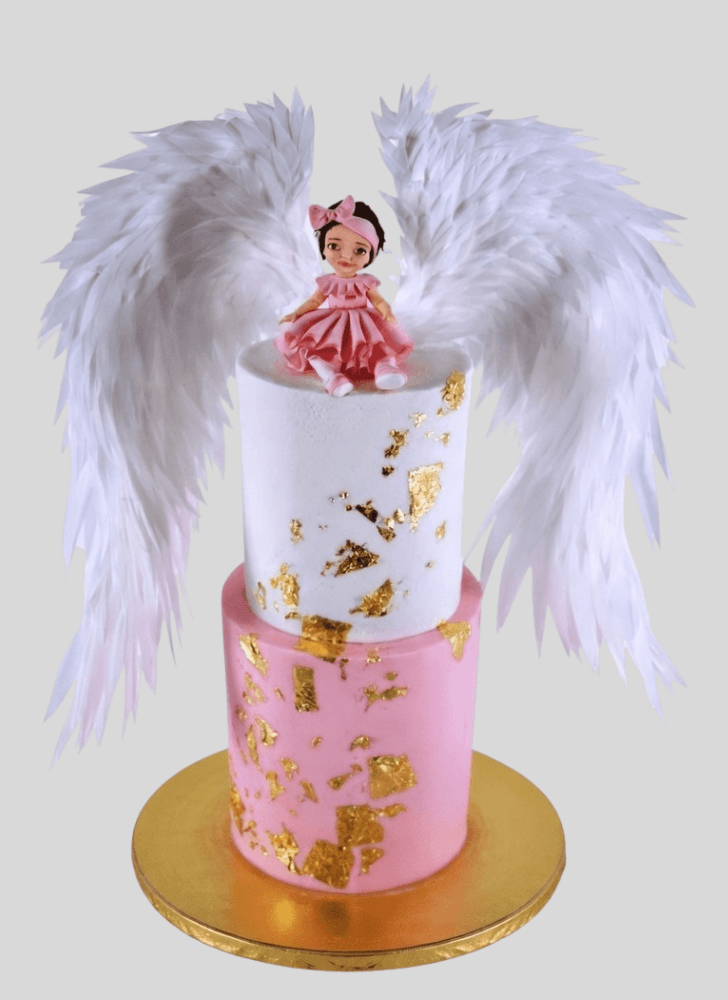 Wonderful Angel Cake Design