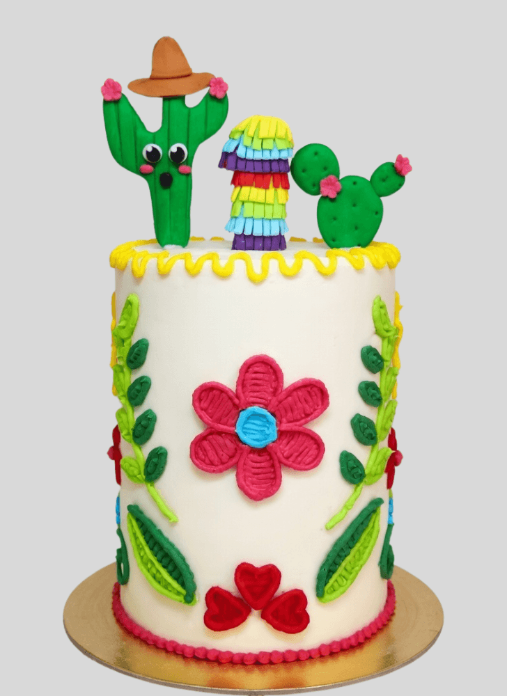 Appealing Cactus Cake