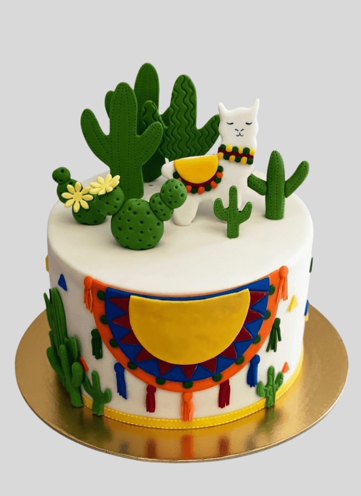 Bewitching Cactus Cake