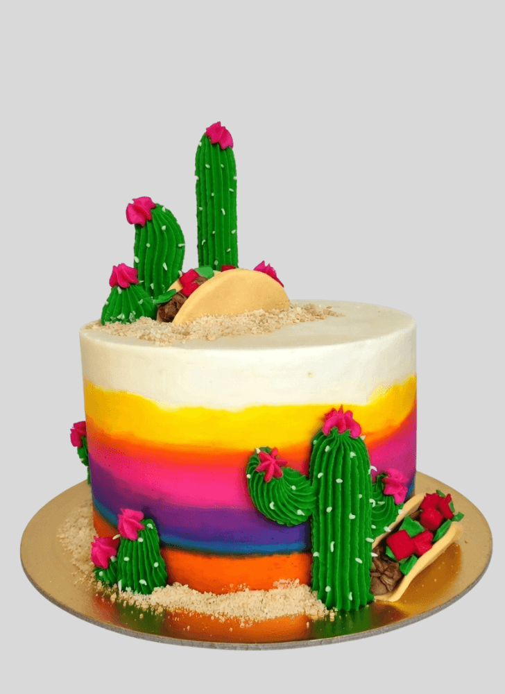 Captivating Cactus Cake
