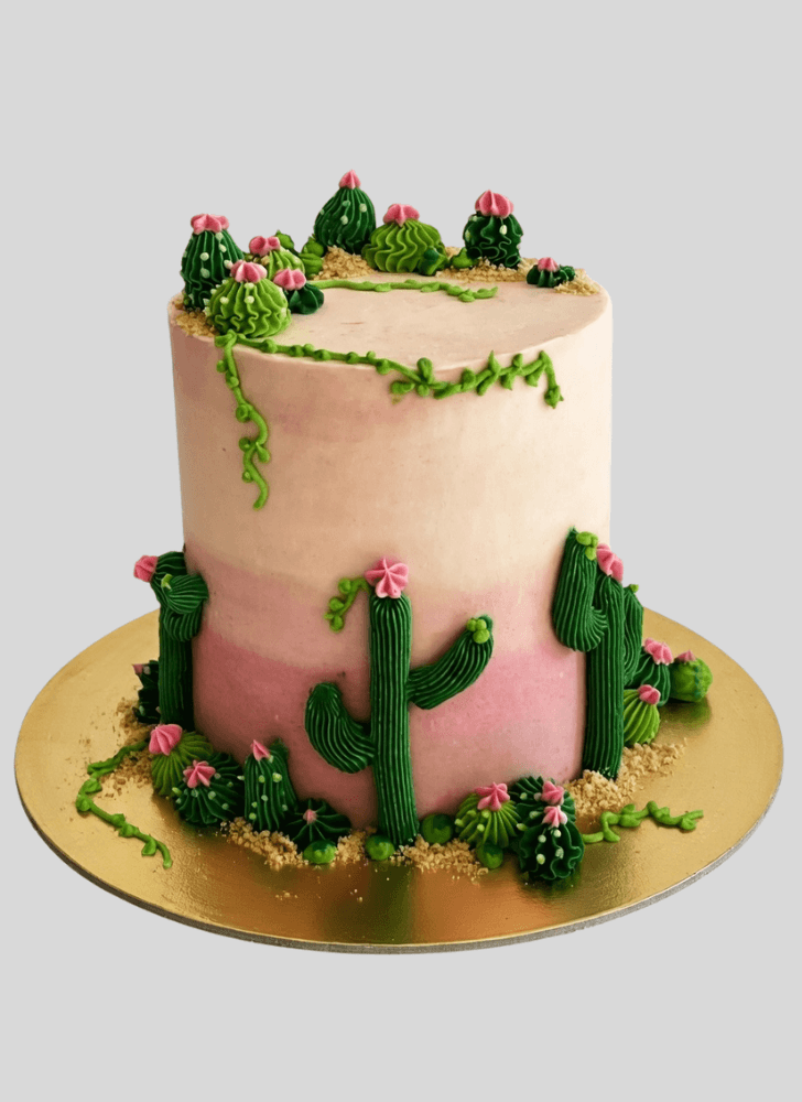 Cute Cactus Cake