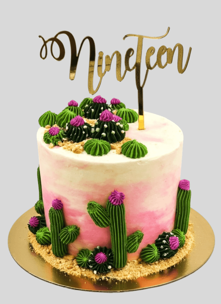 Fascinating Cactus Cake