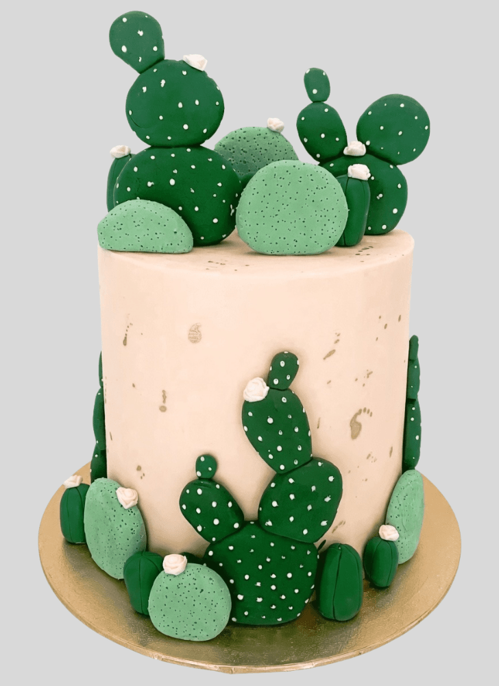 Good Looking Cactus Cake