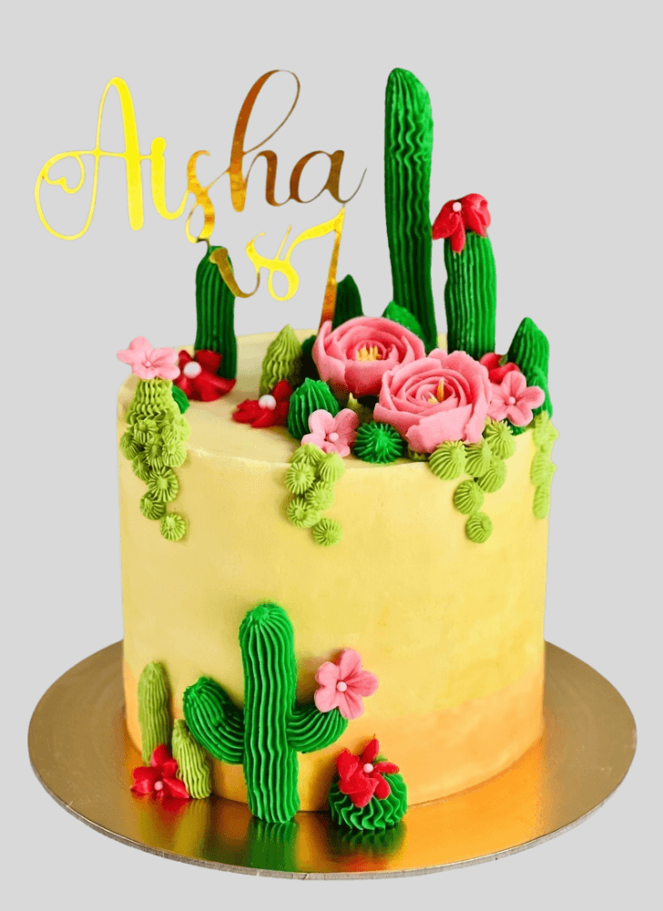 Handsome Cactus Cake