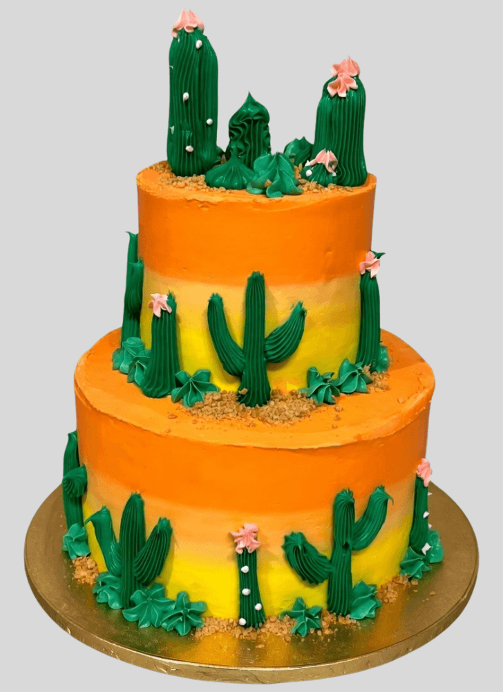 Ravishing Cactus Cake