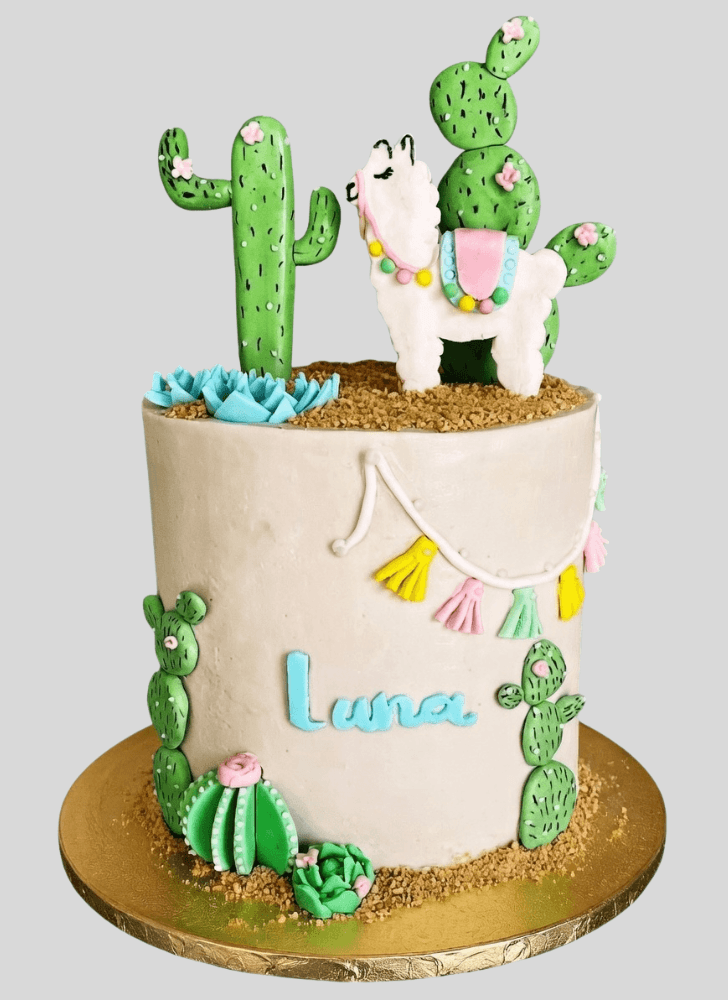 Shapely Cactus Cake