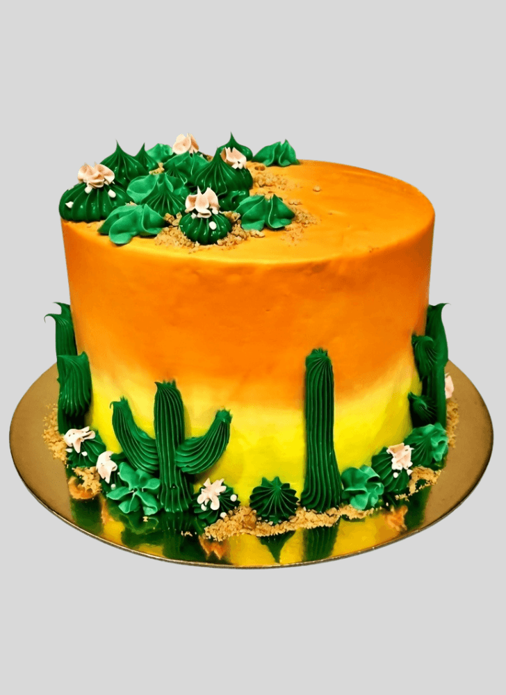 Slightly Cactus Cake
