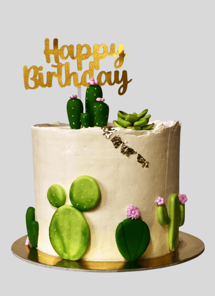 Stunning Cactus Cake