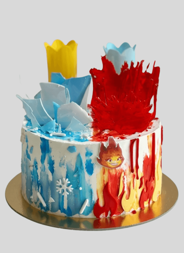 Alluring Elemental Cake