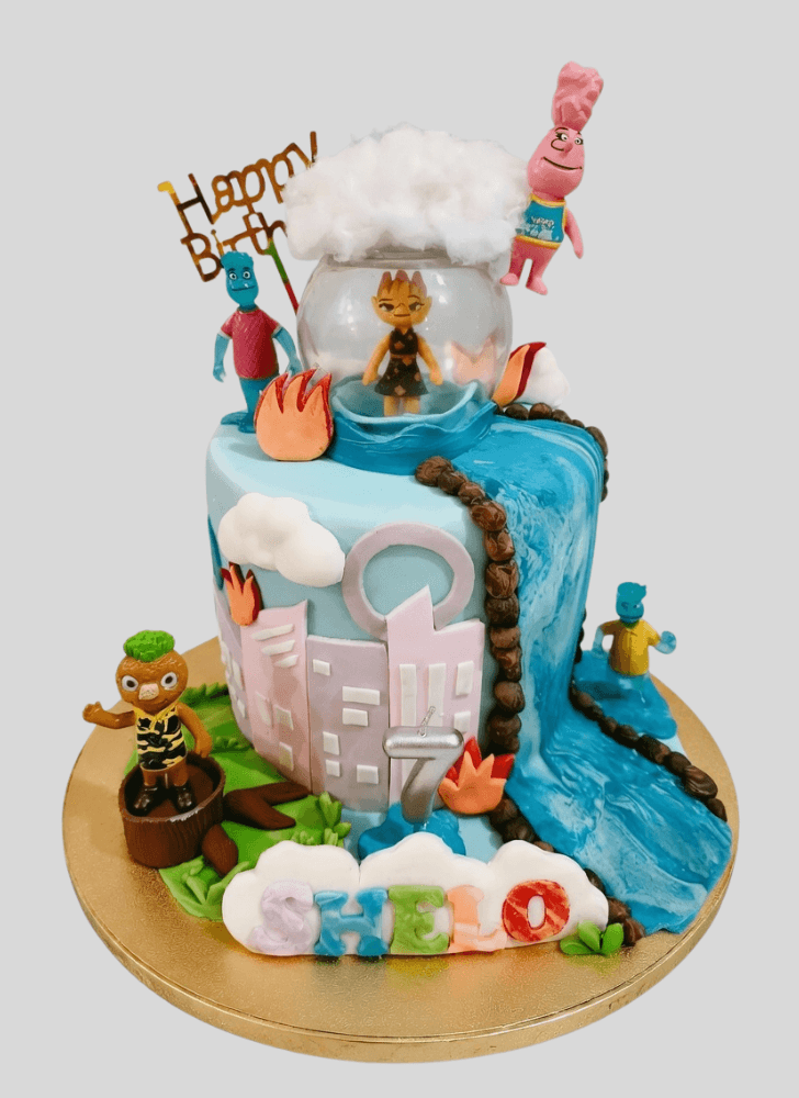 Angelic Elemental Cake
