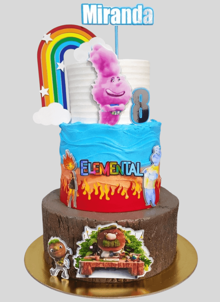 Captivating Elemental Cake