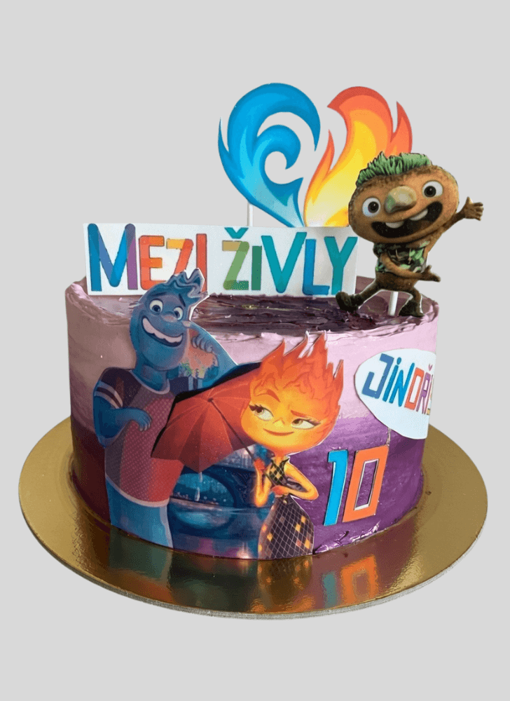 Classy Elemental Cake