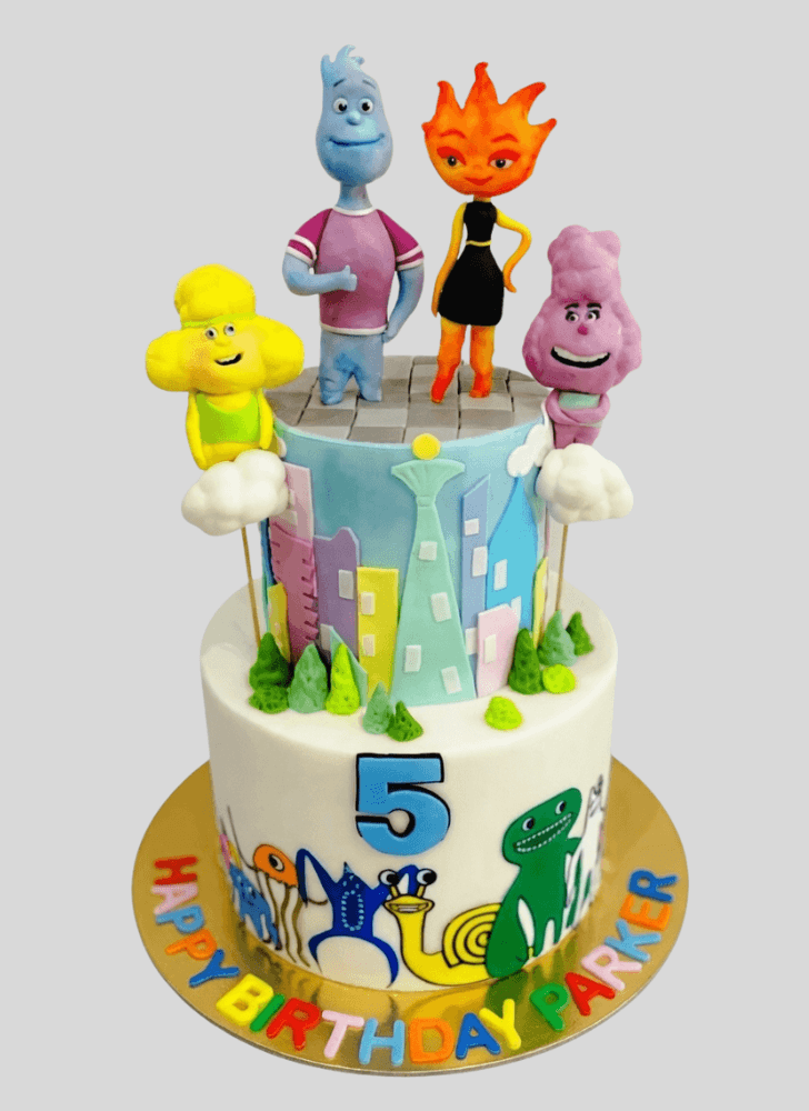 Cute Elemental Cake