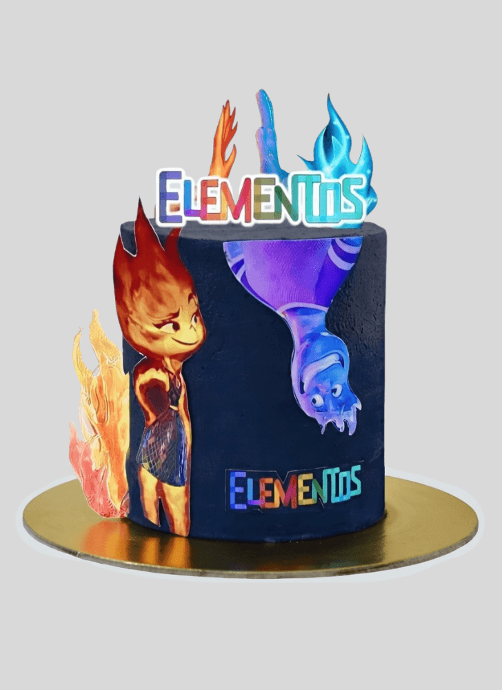 Delicate Elemental Cake