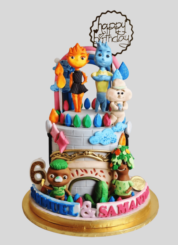 Delightful Elemental Cake