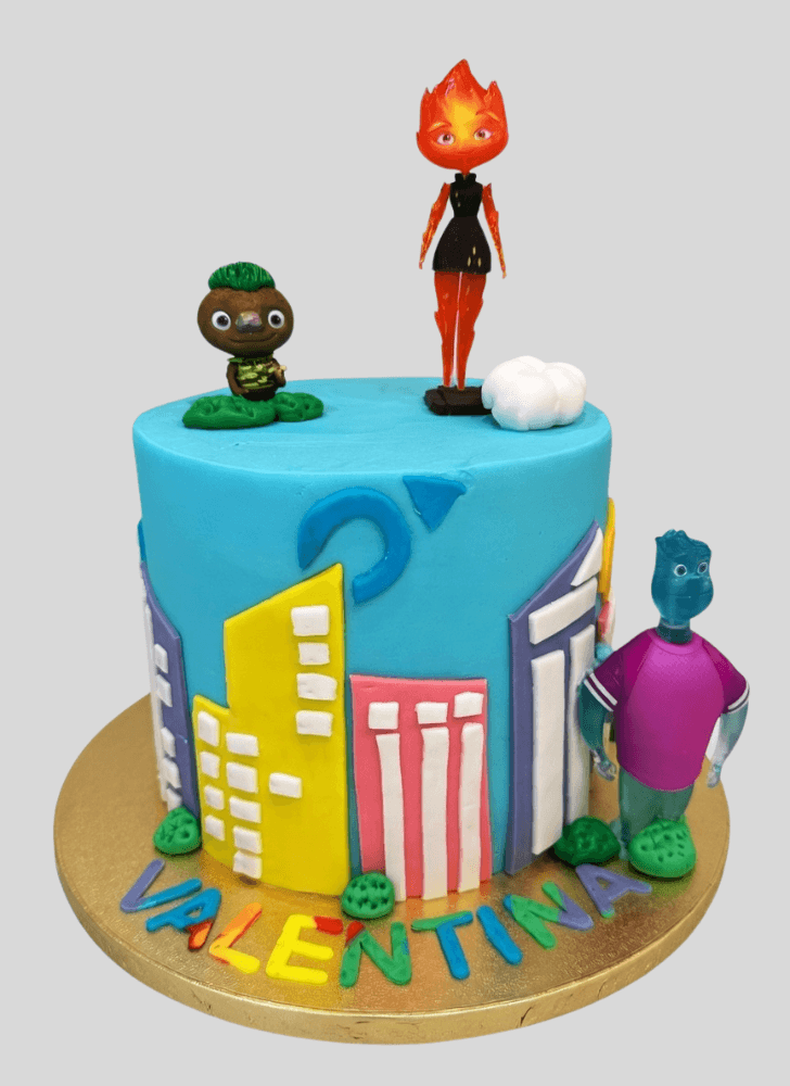 Elegant Elemental Cake