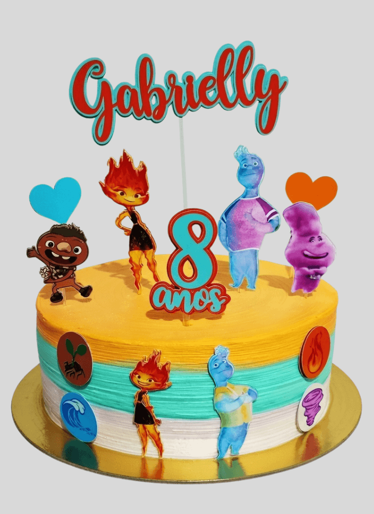 Enthralling Elemental Cake