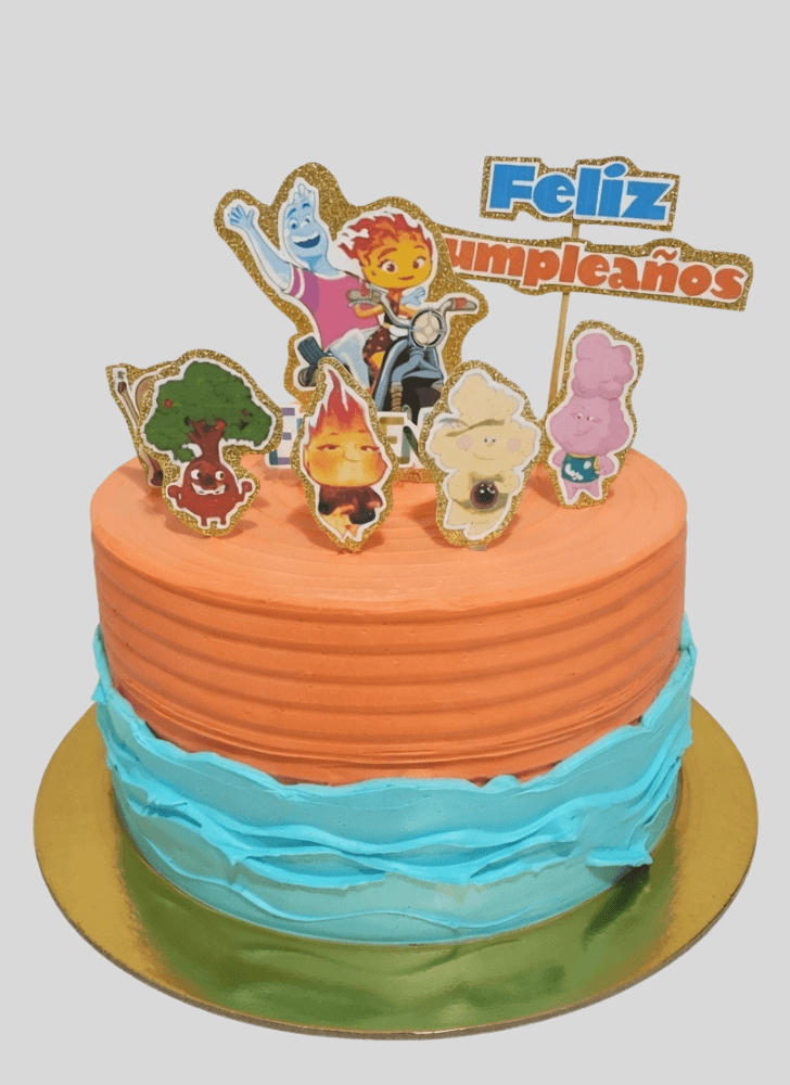 Fascinating Elemental Cake