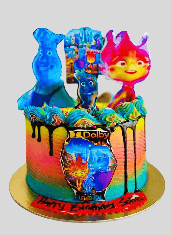 Good Looking Elemental Cake