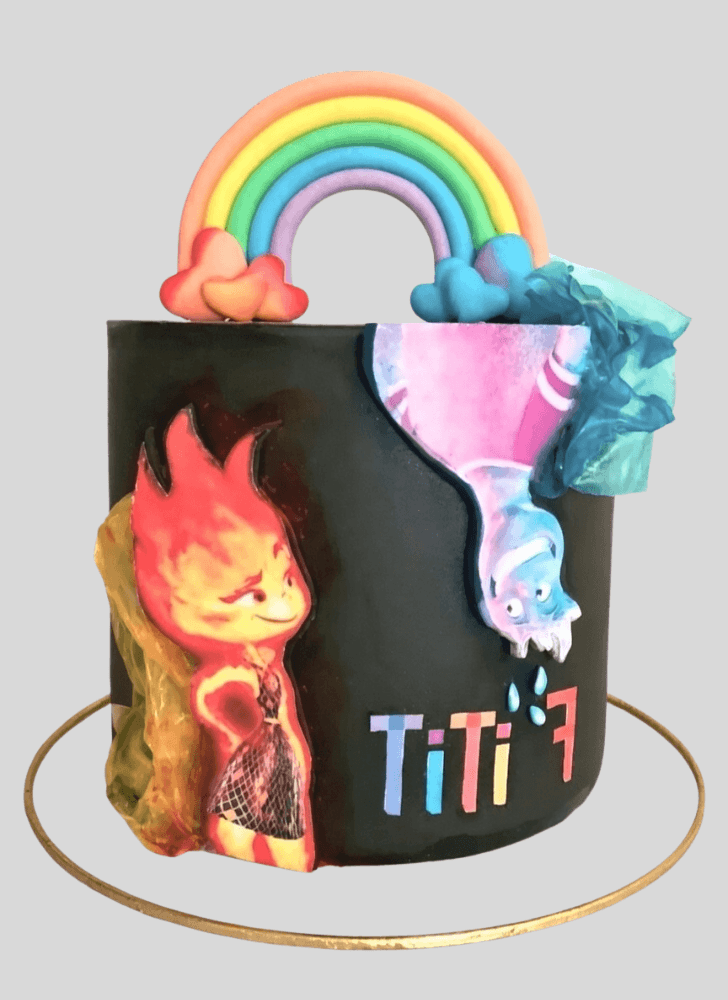 Gorgeous Elemental Cake