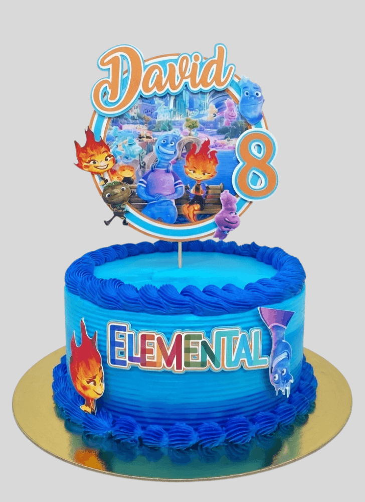 Graceful Elemental Cake