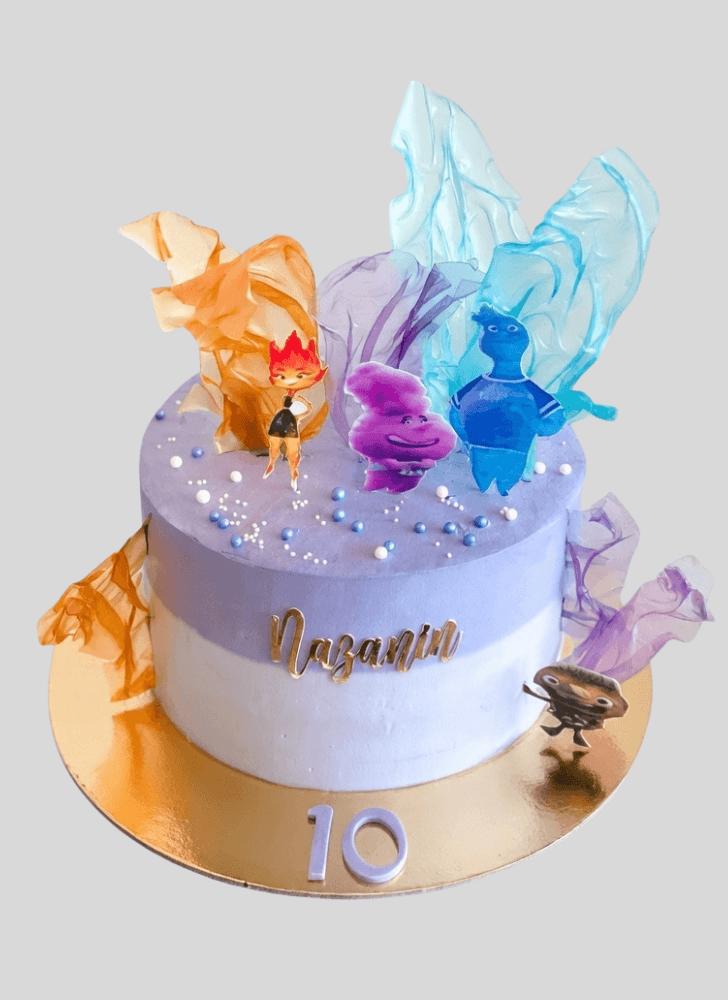 Handsome Elemental Cake