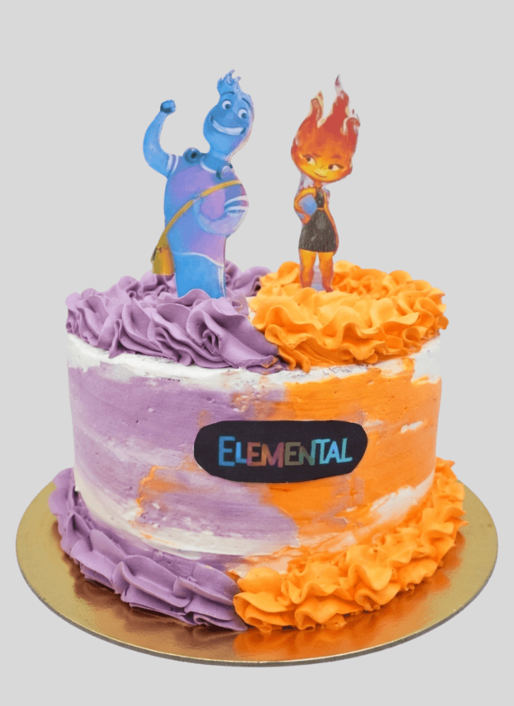 Magnificent Elemental Cake
