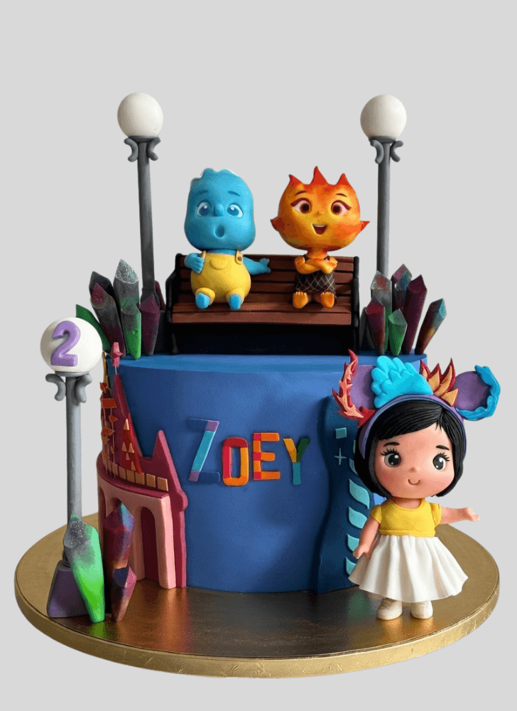 Marvelous Elemental Cake