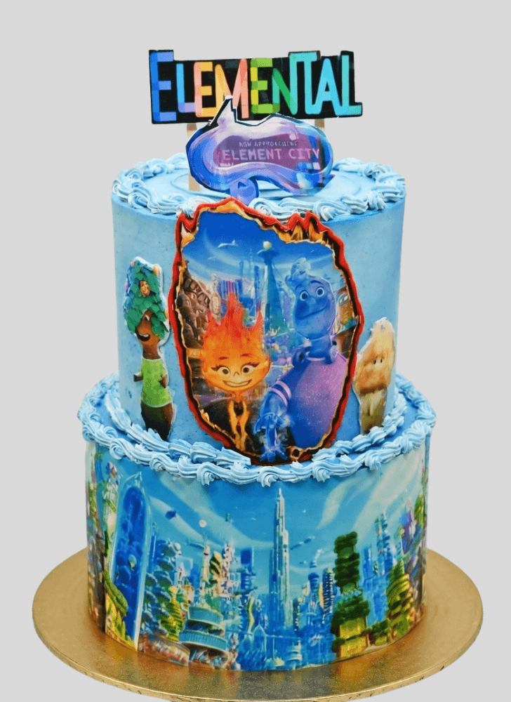 Ravishing Elemental Cake