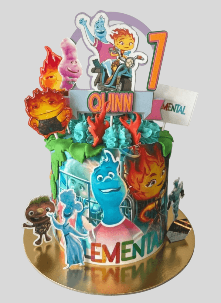 Resplendent Elemental Cake