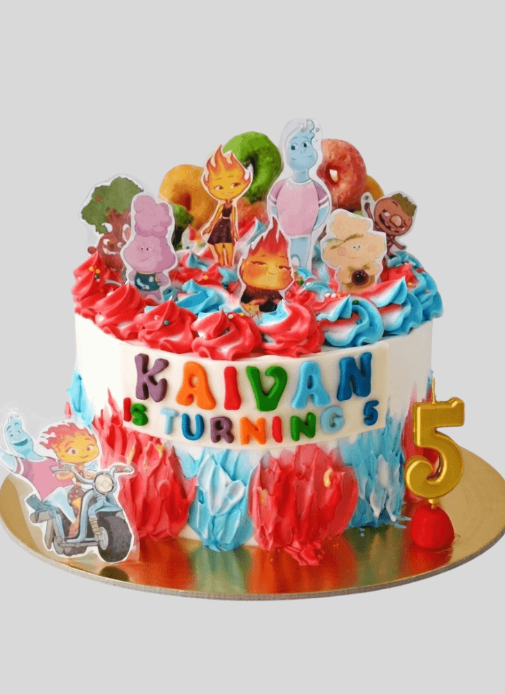 Slightly Elemental Cake