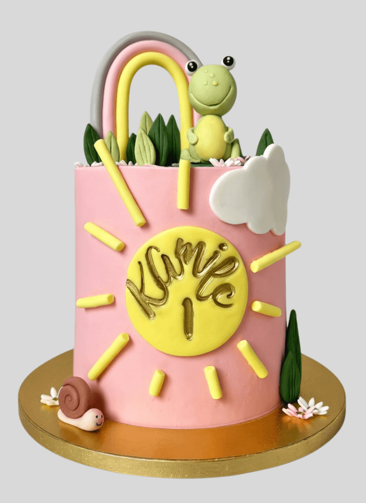 Angelic Lion King Cake