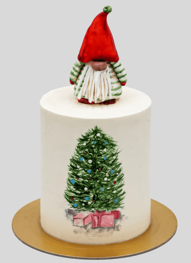 Appealing Gnome Cake