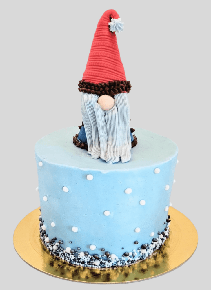 Charming Gnome Cake