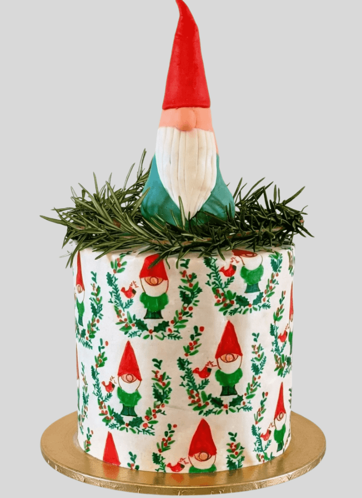 Classy Gnome Cake