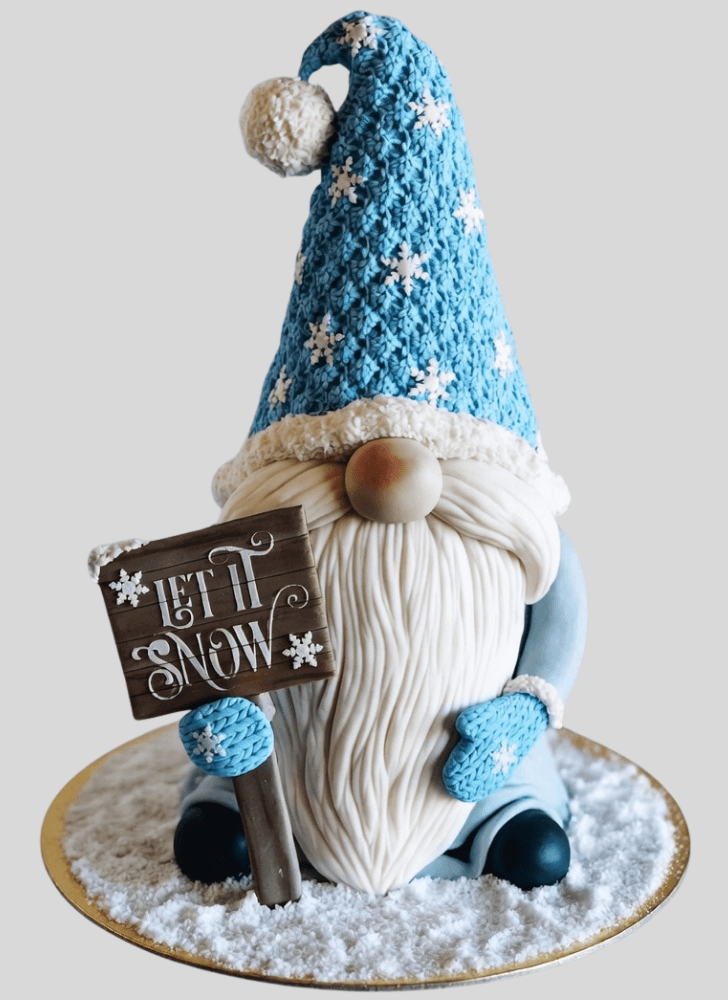 Dazzling Gnome Cake