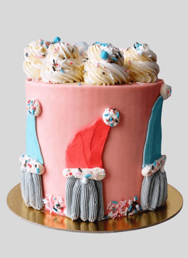 Enticing Gnome Cake