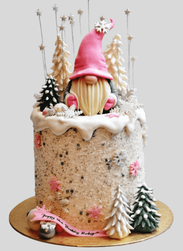 Gorgeous Gnome Cake