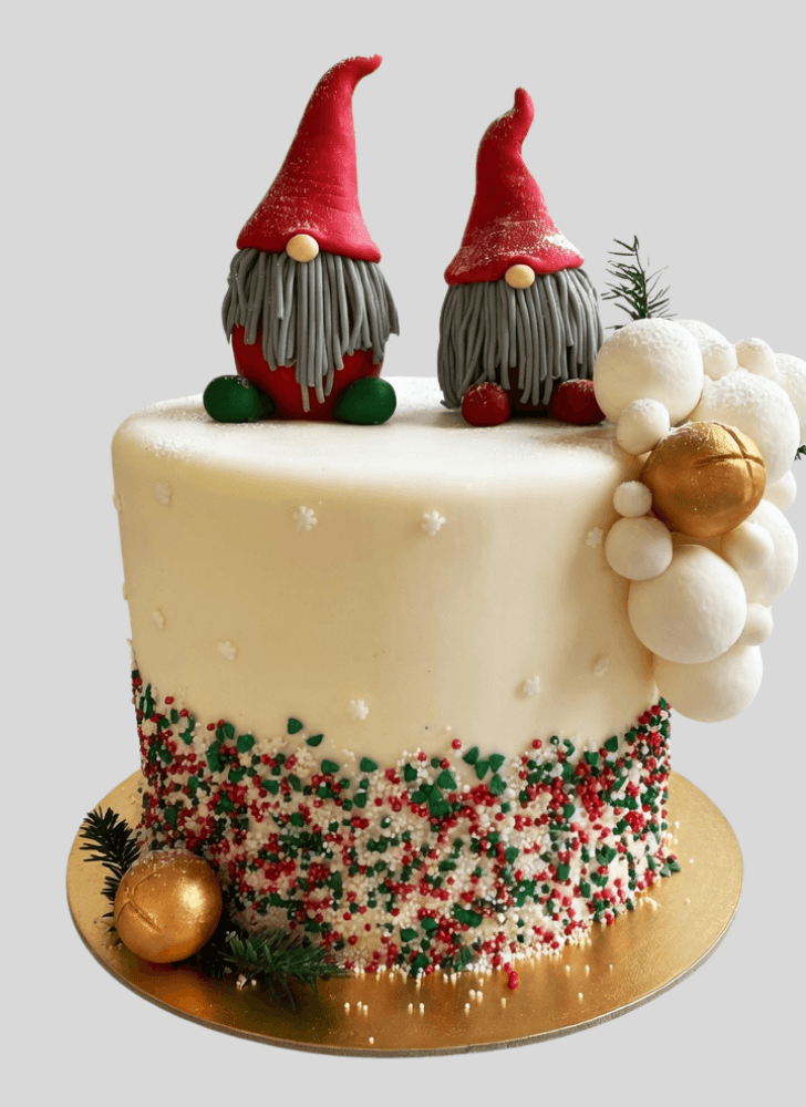Handsome Gnome Cake